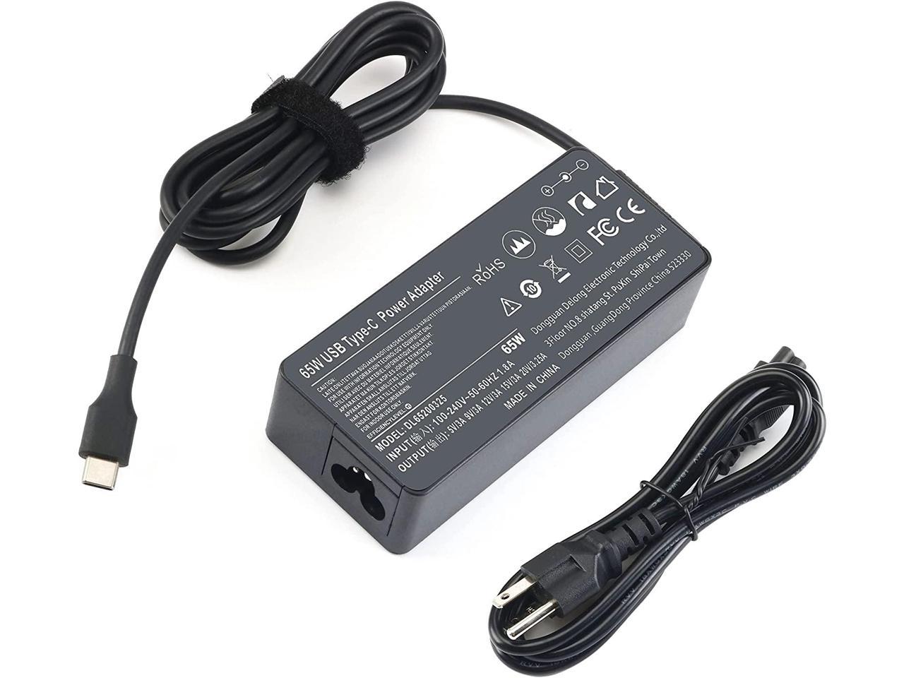 Type C W Ac Charger Fit For Lenovo Thinkpad E E X L L L