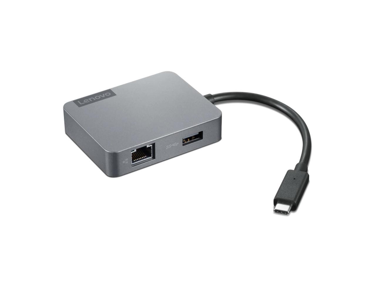 Lenovo Usb C 4 In 1 Travel Hub Gen2 Multiport Adapter For Hdmi Vga