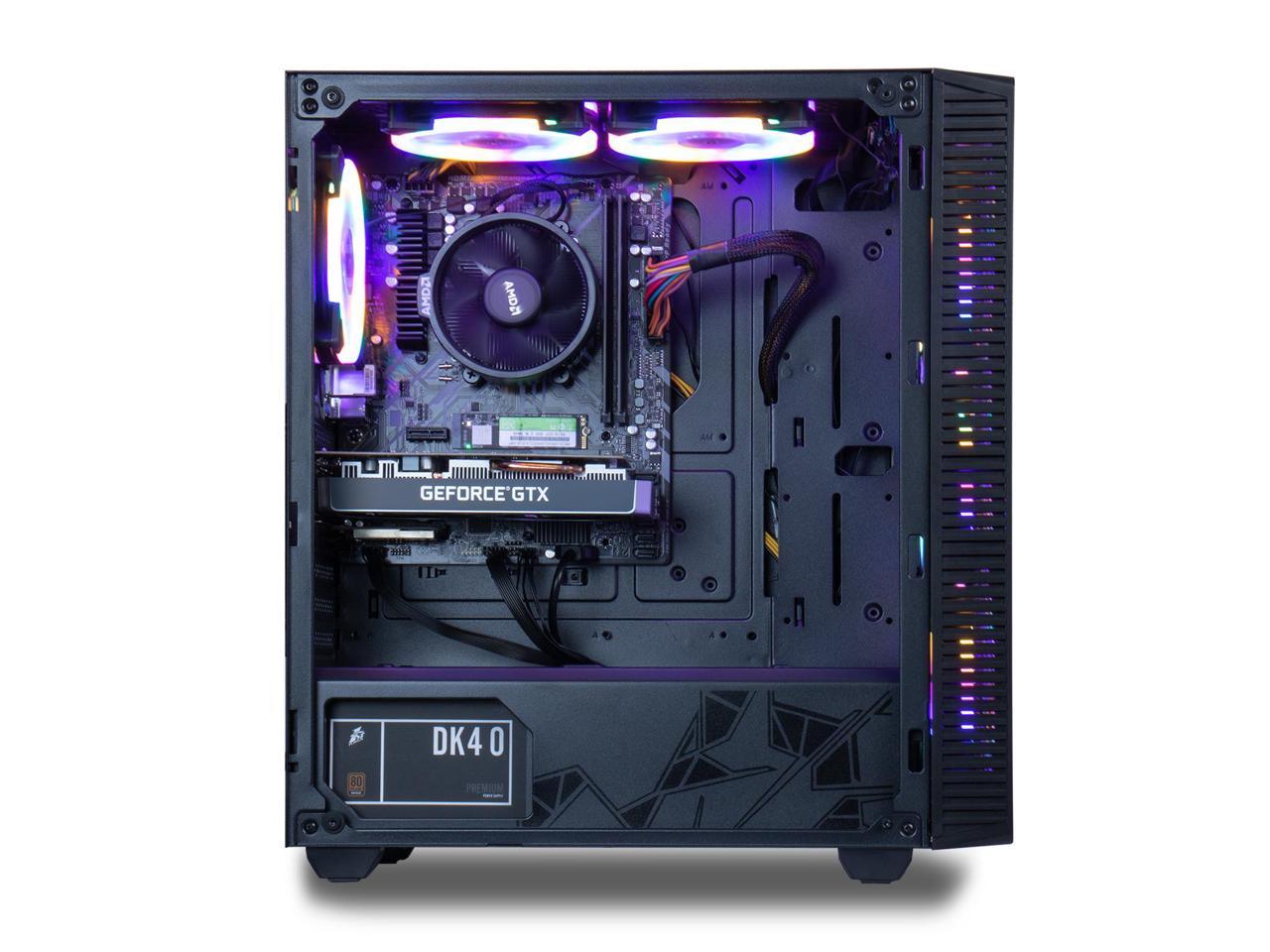 Mxz Gaming Pc Desktop Computer Amd Ryzen Ghz Gtx S Gb