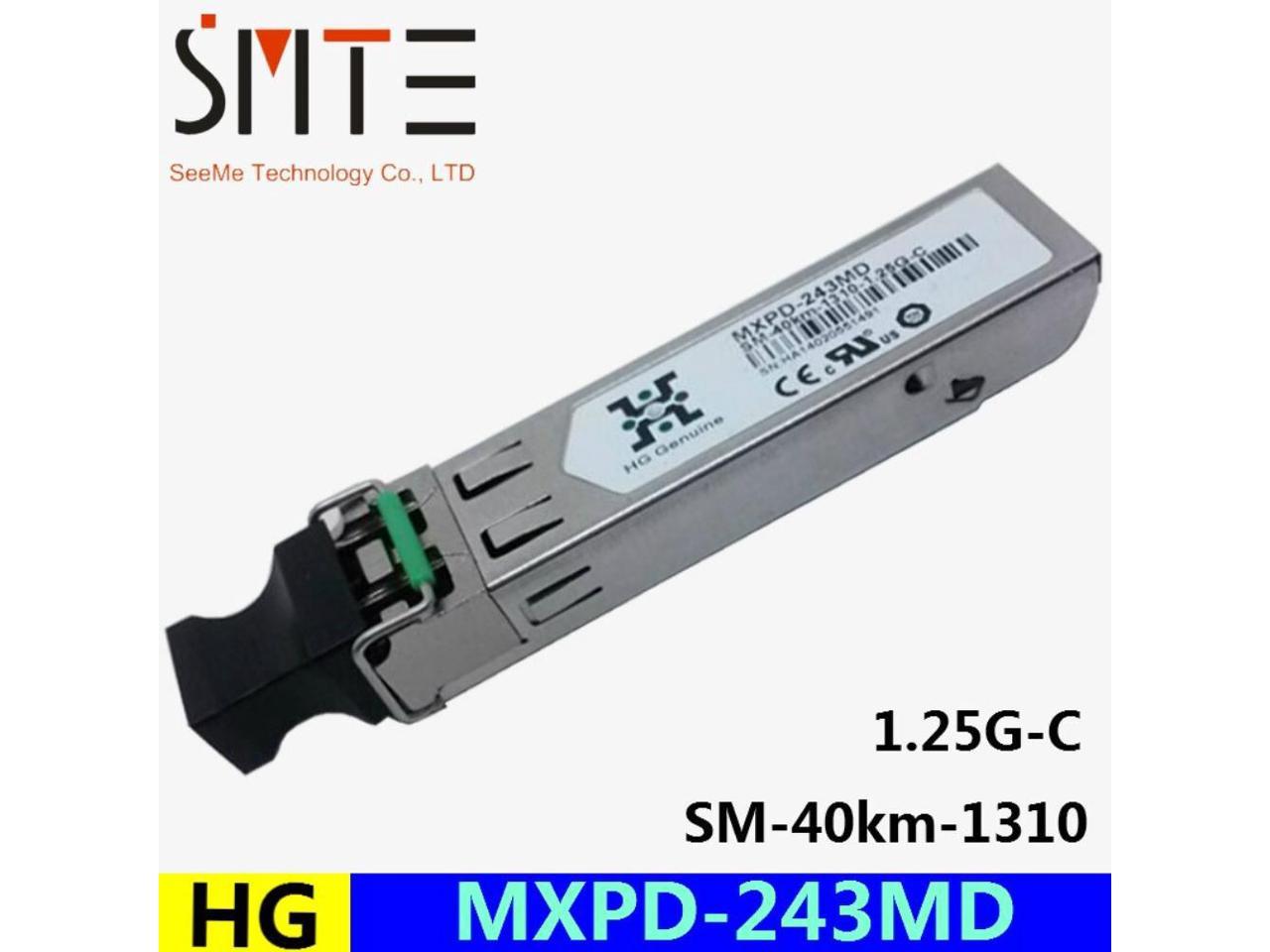 HG Genuine MXPD 243MD SFP SM 40kmkm 1310nm 1 25G C Fiber Optical