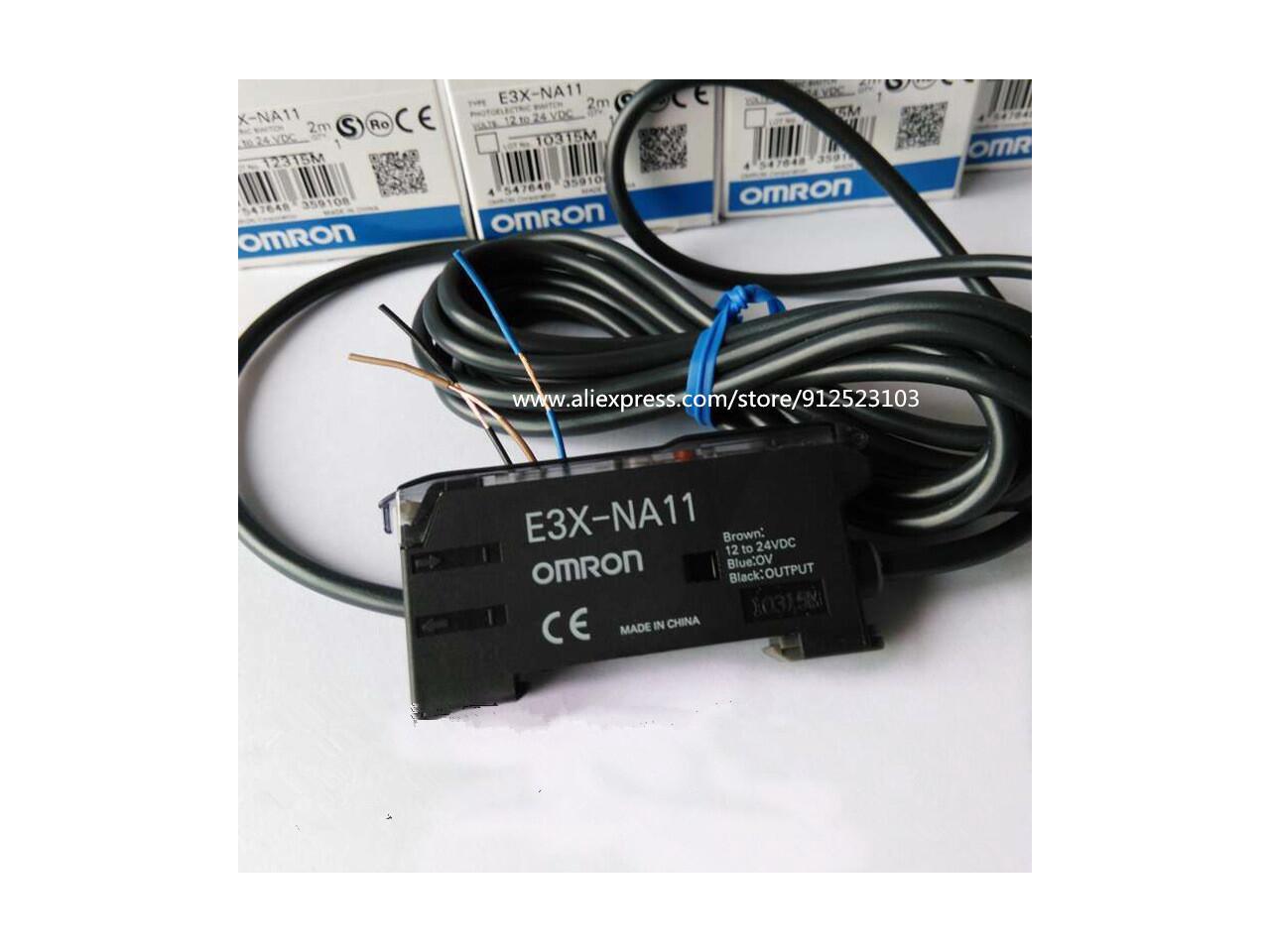 E3X NA11 NPN Omron Optical Fiber Amplifier Sensor Photoelectric Sensor