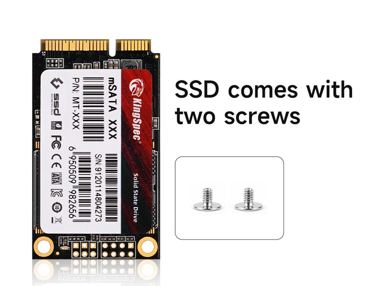 Kingspec Msata Ssd Internal Solid State Drive Data Storage Sata Hard