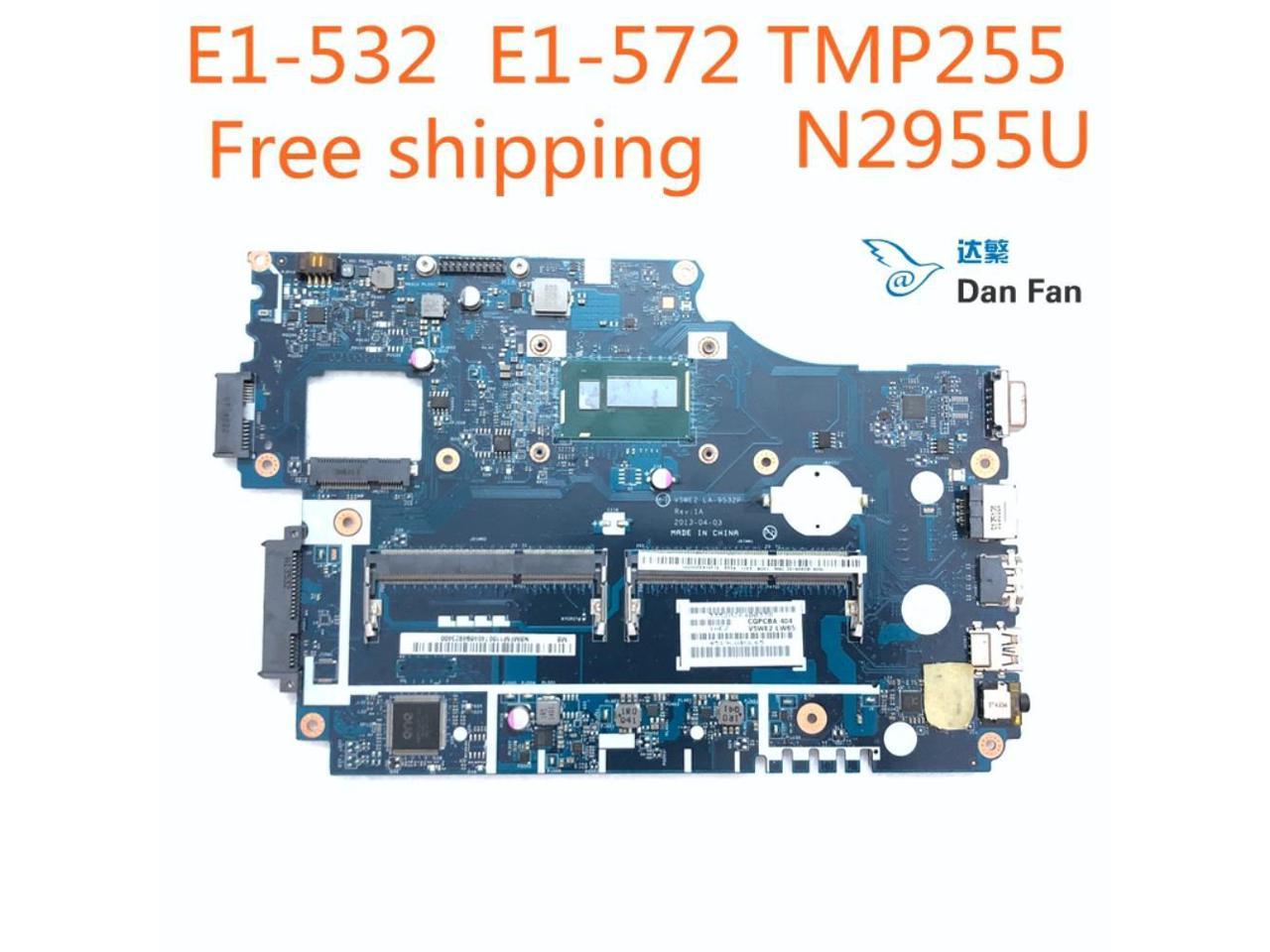 V5WE2 LA 9532P Laptop Motherboard For ACER E1 572 E1 532 TMP255 System