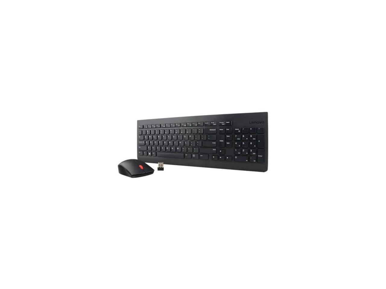 Lenovo Essential Wireless Combo Keyboard Mouse Newegg