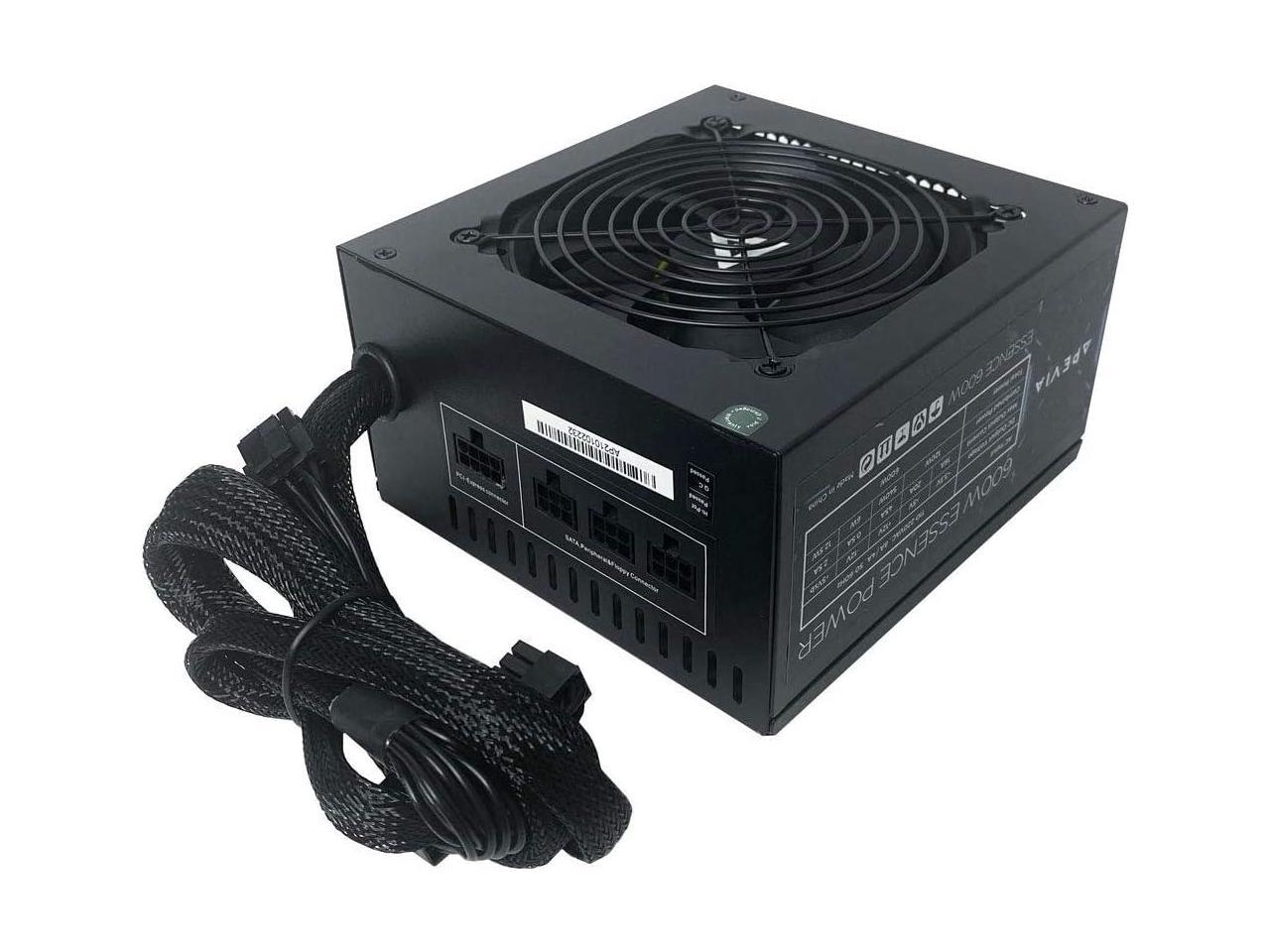 Apevia Atx Es W Essence W Atx Semi Modular Gaming Power Supply