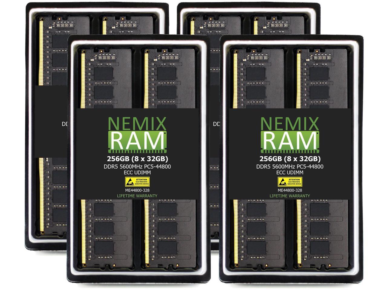 Nemix Ram Gb X Gb Ddr Mhz Pc Ecc Udimm Kit Me