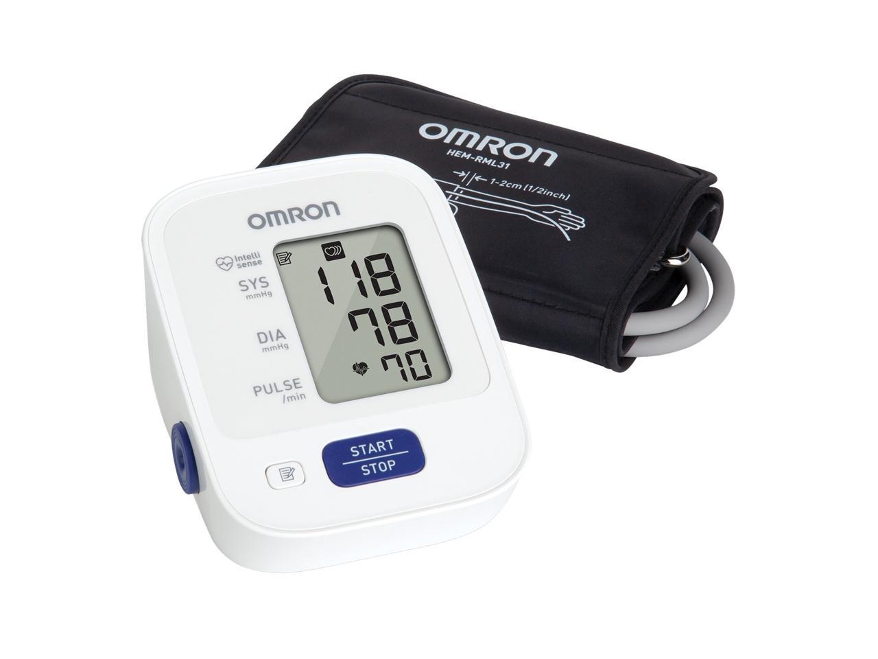 Omron 3 Series Upper Arm Digital Home Blood Pressure Monitor BP7100