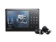 Creative ZEN X-Fi 2.5" Black 8GB MP3 / MP4 Player ZXFI8GBBK $112