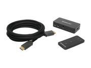 Iogear GHDMIS3KIT2 3-Port HDMI Switch With Remote $20