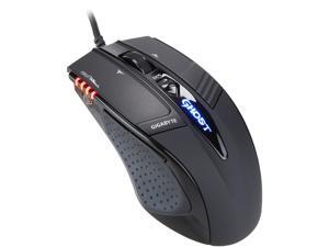 GIGABYTE GM-M8000X Rubber Black 7 Buttons USB Wired Laser Gaming Mouse GIGABYTE GM-M8000X Rubber Black 7 Buttons USB Wired Laser Gaming Mouse