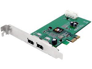 SIIG FireWire 1394a 2-Port PCIe Card, Model NN-E20012-S2 SIIG FireWire 1394a 2-Port PCIe Card, Model NN-E20012-S2