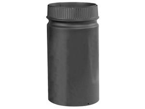 Selkirk Metalbestos 266012 6" X 12" Black Matte Double Wall Smoke Pipe Selkirk Metalbestos 266012 6" X 12" Black Matte Double Wall Smoke Pipe