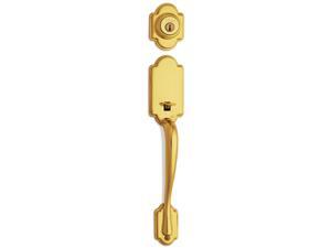 Kwikset 96870-091 Bright Brass Dakota Entry Handle Sets Kwikset 96870-091 Bright Brass Dakota Entry Handle Sets