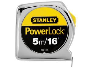Stanley Hand Tools 33-158 PowerLock® Meter & Fractional Tape Rules Stanley Hand Tools 33-158 PowerLock® Meter & Fractional Tape Rules
