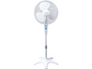Honeywell HS-1665 Floor Fan - 16" Diameter - 5 Speed - Adjustable Height, Quiet, Timer-off Function - White Honeywell HS-1665 Floor Fan - 16" Diameter - 5 Speed - Adjustable Height, Quiet, Timer-off Function - White