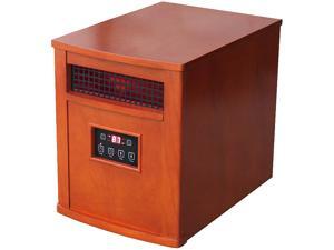World Marketing QEH1500 Comfort Glow Infrared Quartz Heater with remote, Chestnut Oak Finish World Marketing QEH1500 Comfort Glow Infrared Quartz Heater with remote, Chestnut Oak Finish