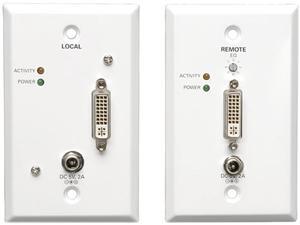 Tripp Lite DVI Over Cat5/Cat6 Extender Kit, Extended Range Video Transmitter & Receiver, 1920x1080 at 60Hz, TAA (B140-1A1-WP) Tripp Lite DVI Over Cat5/Cat6 Extender Kit, Extended Range Video Transmitter & Receiver, 1920x1080 at 60Hz, TAA (B140-1A1-WP)