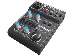 Pyle - 5 Channel Professional Compact Audio Mixer With USB Interface Pyle - 5 Channel Professional Compact Audio Mixer With USB Interface
