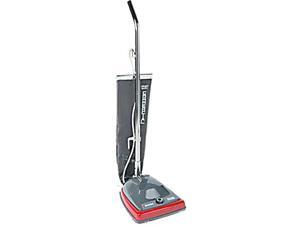 Eureka SC679J Sanitaire Commercial Lightweight Bag-Style Upright Vac, 12 lbs, Gray/Red Eureka SC679J Sanitaire Commercial Lightweight Bag-Style Upright Vac, 12 lbs, Gray/Red
