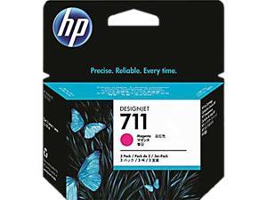 HP 711 Ink Cartridge - Triple Pack - Magenta HP 711 Ink Cartridge - Triple Pack - Magenta