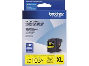 Brother LC103Y High Yield Innobella Ink Cartridge - Yellow Brother LC103Y High Yield Innobella Ink Cartridge - Yellow