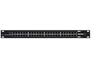 Ubiquiti Networks EdgeSwitch 48 ES-48-500W-US Managed PoE+ Gigabit Switch with SFP+ Ubiquiti Networks EdgeSwitch 48 ES-48-500W-US Managed PoE+ Gigabit Switch with SFP+