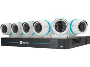 EZVIZ Outdoor 4MP IP PoE Video Security Surveillance System, 6 Weatherproof HD Cameras, 8 Channel 2TB NVR Storage, Night Vision, Motion Tracking (BN-1846A2) EZVIZ Outdoor 4MP IP PoE Video Security Surveillance System, 6 Weatherproof HD Cameras, 8 Channel 2TB NVR Storage, Night Vision, Motion Tracking (BN-1846A2)