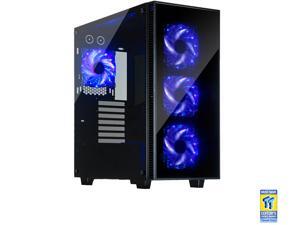 Rosewill ATX Mid Tower Gaming Case With Tempered Glass Panels - CULLINAN Rosewill ATX Mid Tower Gaming Case With Tempered Glass Panels - CULLINAN