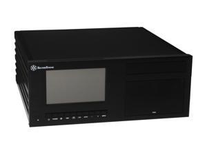 SILVERSTONE Black Aluminum Crown Series CW03B-MT ATX Media Center / HTPC Case SILVERSTONE Black Aluminum Crown Series CW03B-MT ATX Media Center / HTPC Case