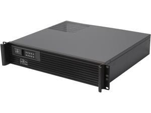 iStarUSA D213MATX-DE1BK Black Front Bezel Aluminum / Steel 2U Rackmount Compact Server Case iStarUSA D213MATX-DE1BK Black Front Bezel Aluminum / Steel 2U Rackmount Compact Server Case