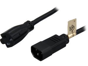 Tripp Lite Model P002-002 2 ft. Power Monitor Adapter Converter Cable, 5-15R to C14 Tripp Lite Model P002-002 2 ft. Power Monitor Adapter Converter Cable, 5-15R to C14