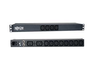 Tripp Lite Basic PDU, 16A, 14 Outlets (12 C13 & 2 C19), 100 – 240 V, C20 Input, 1U Rack-Mount Power (PDU12IEC) Tripp Lite Basic PDU, 16A, 14 Outlets (12 C13 & 2 C19), 100 – 240 V, C20 Input, 1U Rack-Mount Power (PDU12IEC)