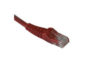 TRIPP LITE N201-010-RD 10 ft. Cat 6 Red Gigabit Snagless Molded Patch Cable TRIPP LITE N201-010-RD 10 ft. Cat 6 Red Gigabit Snagless Molded Patch Cable