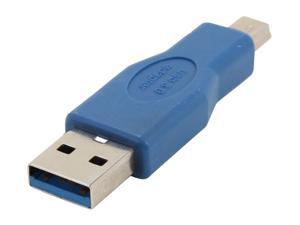 SYBA SY-ADA20085 USB 3.0 Type A Male to Mini USB Adapter, Blue Color SYBA SY-ADA20085 USB 3.0 Type A Male to Mini USB Adapter, Blue Color