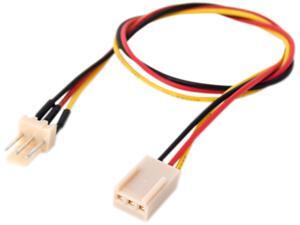 Link Depot POW-12-EXT 1 ft. Power Supply 3 Pin Fan Extension Cable Female to Male Link Depot POW-12-EXT 1 ft. Power Supply 3 Pin Fan Extension Cable Female to Male