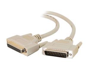 C2G 06100 IEEE-1284 DB25 M/F Parallel Printer Extension Cable, Beige (10 Feet, 3.04 Meters) C2G 06100 IEEE-1284 DB25 M/F Parallel Printer Extension Cable, Beige (10 Feet, 3.04 Meters)