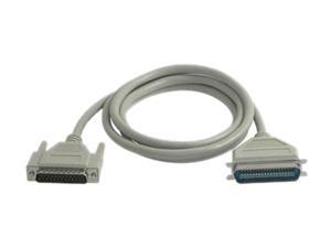 C2G 06092 IEEE-1284 DB25 Male to Centronics 36 (C36) Male Parallel Printer Cable, Beige (20 Feet, 6.09 Meters) C2G 06092 IEEE-1284 DB25 Male to Centronics 36 (C36) Male Parallel Printer Cable, Beige (20 Feet, 6.09 Meters)