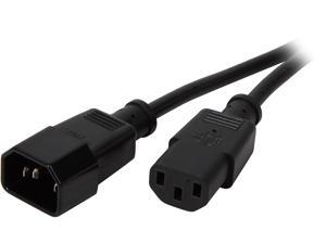 C2G 03145 18 AWG Computer Power Extension Cord - IEC320C14 to IEC320C13, TAA Compliant, Black (4 Feet, 1.21 Meters) C2G 03145 18 AWG Computer Power Extension Cord - IEC320C14 to IEC320C13, TAA Compliant, Black (4 Feet, 1.21 Meters)