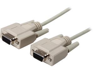 C2G 02694 DB9 F/F Serial RS232 Cable, Beige (6 Feet, 1.82 Meters) C2G 02694 DB9 F/F Serial RS232 Cable, Beige (6 Feet, 1.82 Meters)
