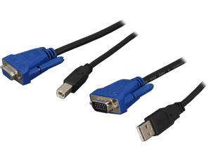 C2G 14175 USB 2.0 + SXGA KVM Cable, Black (6 Feet, 1.82 Meters) C2G 14175 USB 2.0 + SXGA KVM Cable, Black (6 Feet, 1.82 Meters)