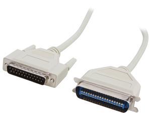 C2G 02797 DB25 Male to Centronics 36 Male Parallel Printer Cable, Beige (3 Feet, 0.91 Meters) C2G 02797 DB25 Male to Centronics 36 Male Parallel Printer Cable, Beige (3 Feet, 0.91 Meters)