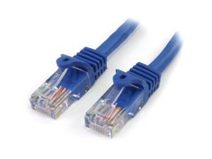 StarTech.com RJ45PATCH50 50 ft. Cat 5E Blue Snagless UTP Patch Cable StarTech.com RJ45PATCH50 50 ft. Cat 5E Blue Snagless UTP Patch Cable