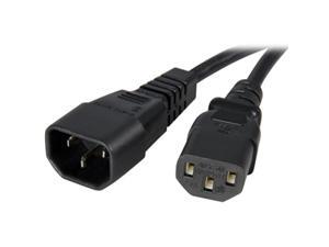 StarTech Model PXT10010 10 ft. Standard Computer Power Cord Extension - C14 to C13 StarTech Model PXT10010 10 ft. Standard Computer Power Cord Extension - C14 to C13