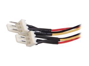 StarTech TX3SPLIT12 12" TX3 Fan Power Splitter Cable Female to Male StarTech TX3SPLIT12 12" TX3 Fan Power Splitter Cable Female to Male