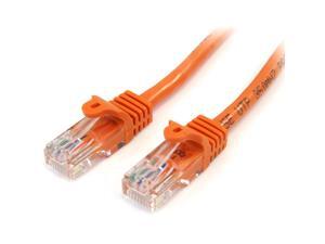 StarTech.com 45PATCH15OR 15 ft. Cat 5E Orange Network Cable StarTech.com 45PATCH15OR 15 ft. Cat 5E Orange Network Cable