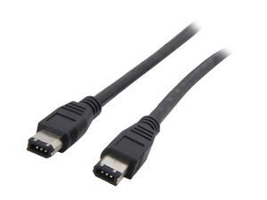 StarTech 1394_6 6 ft IEEE-1394 FireWire Cable 6-6 M/M Male to Male StarTech 1394_6 6 ft IEEE-1394 FireWire Cable 6-6 M/M Male to Male