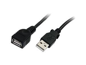 StarTech.com USBEXTAA10BK 10 ft Black USB 2.0 Extension Cable A to A - 10ft USB 2.0 Extension Cable - 10ft USB male female Cable StarTech.com USBEXTAA10BK 10 ft Black USB 2.0 Extension Cable A to A - 10ft USB 2.0 Extension Cable - 10ft USB male female Cable