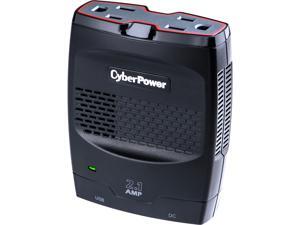 CyberPower CPS175SURC1 Mobile Power Inverter 175W with 2.1A USB Charger - Slim Line Design CyberPower CPS175SURC1 Mobile Power Inverter 175W with 2.1A USB Charger - Slim Line Design
