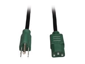 Tripp Lite Model P006-004-GN 4 ft. 18AWG Power Cord w/ Green Connectors Tripp Lite Model P006-004-GN 4 ft. 18AWG Power Cord w/ Green Connectors