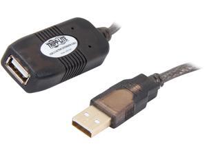 Tripp Lite USB 2.0 Hi-Speed Active Extension Repeater Cable (M/F), USB Type-A, 20M (65-ft.) (U026-20M) Tripp Lite USB 2.0 Hi-Speed Active Extension Repeater Cable (M/F), USB Type-A, 20M (65-ft.) (U026-20M)